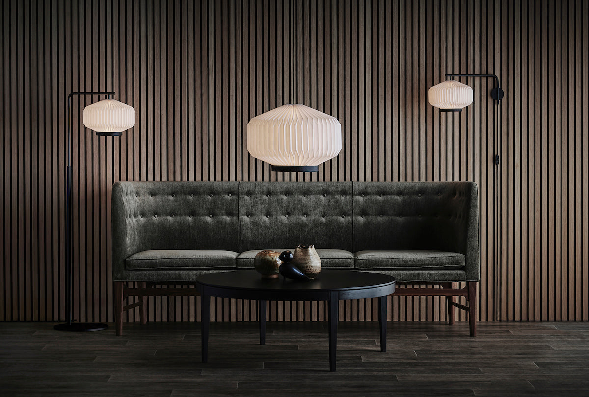 LE KLINT - Stehleuchte Shibui H 100-144 cm schwarz| Handmade in Odense Denmark