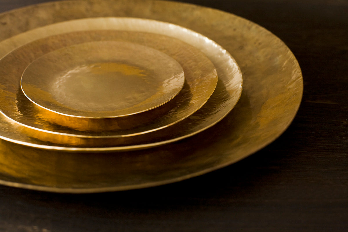 Brass plate | Ø 120 mm