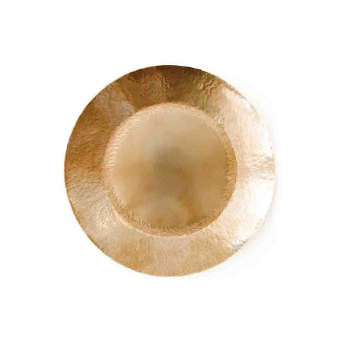 Teller Ø16cm aus gehämmertem Messing | LUE BRASS| Handmade in Japan