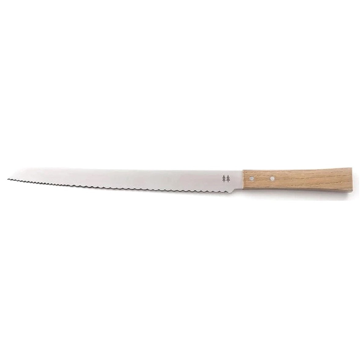MORINOKI elegantes japanische Brotmesser aus Holz und Edelstahl