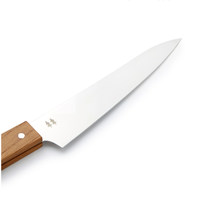 MORINOKI elegantes japanische Universalmesser aus Holz und Edelstahl