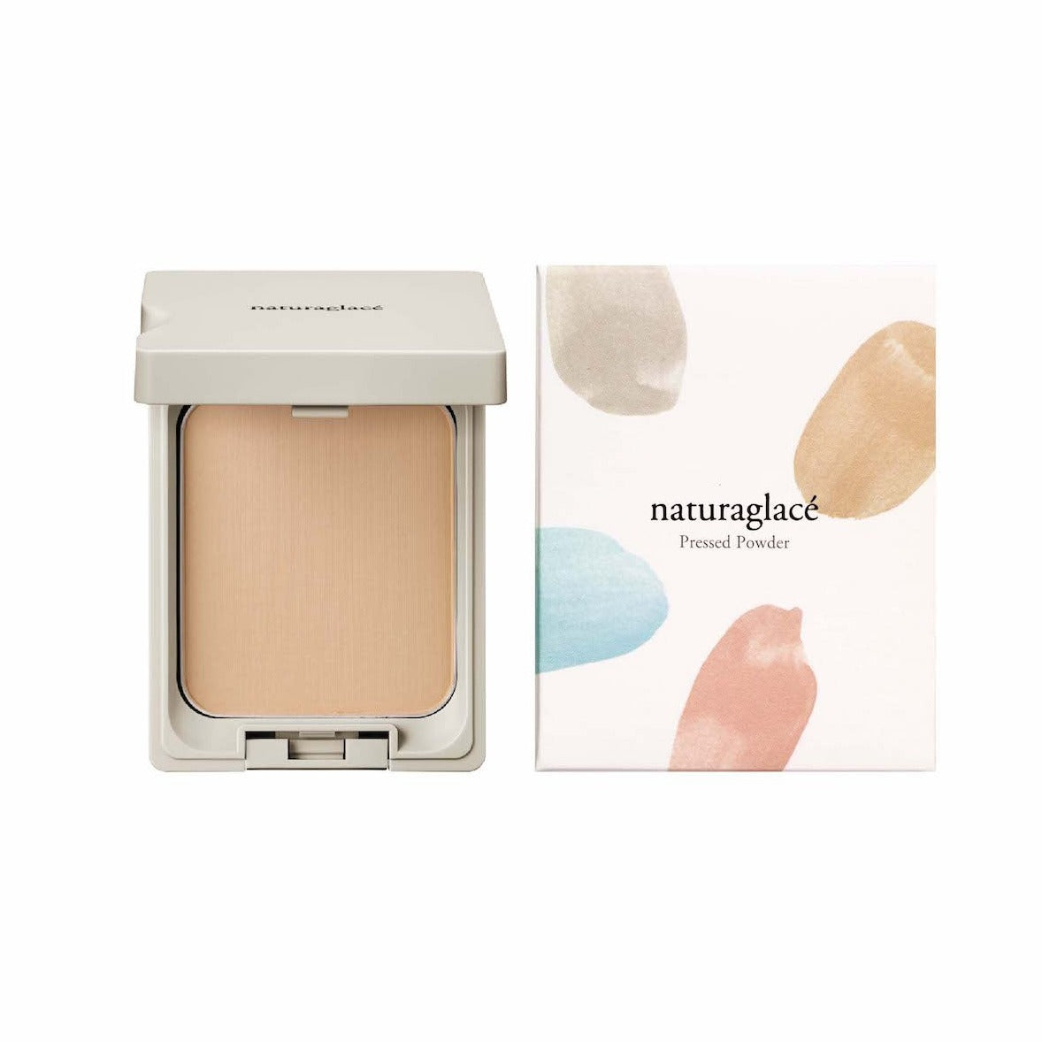 NATURAGLACÉ Pressed Powder Pearl Beige nachhaltige Pflege Vegan