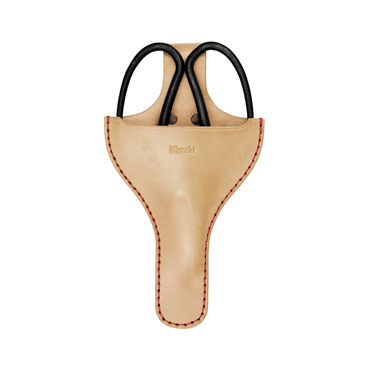NIWAKI - Gartenscheren-Holster Rindsleder 3.5mm | vegetabil gegerbt