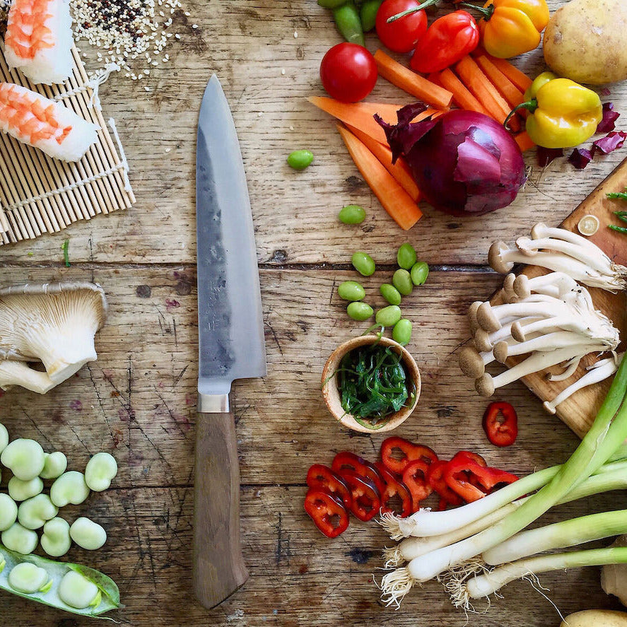 NIWAKI Tadafusa japanisches Gemüsemesser - Aogami Blaupapierstahl - Paring Knife