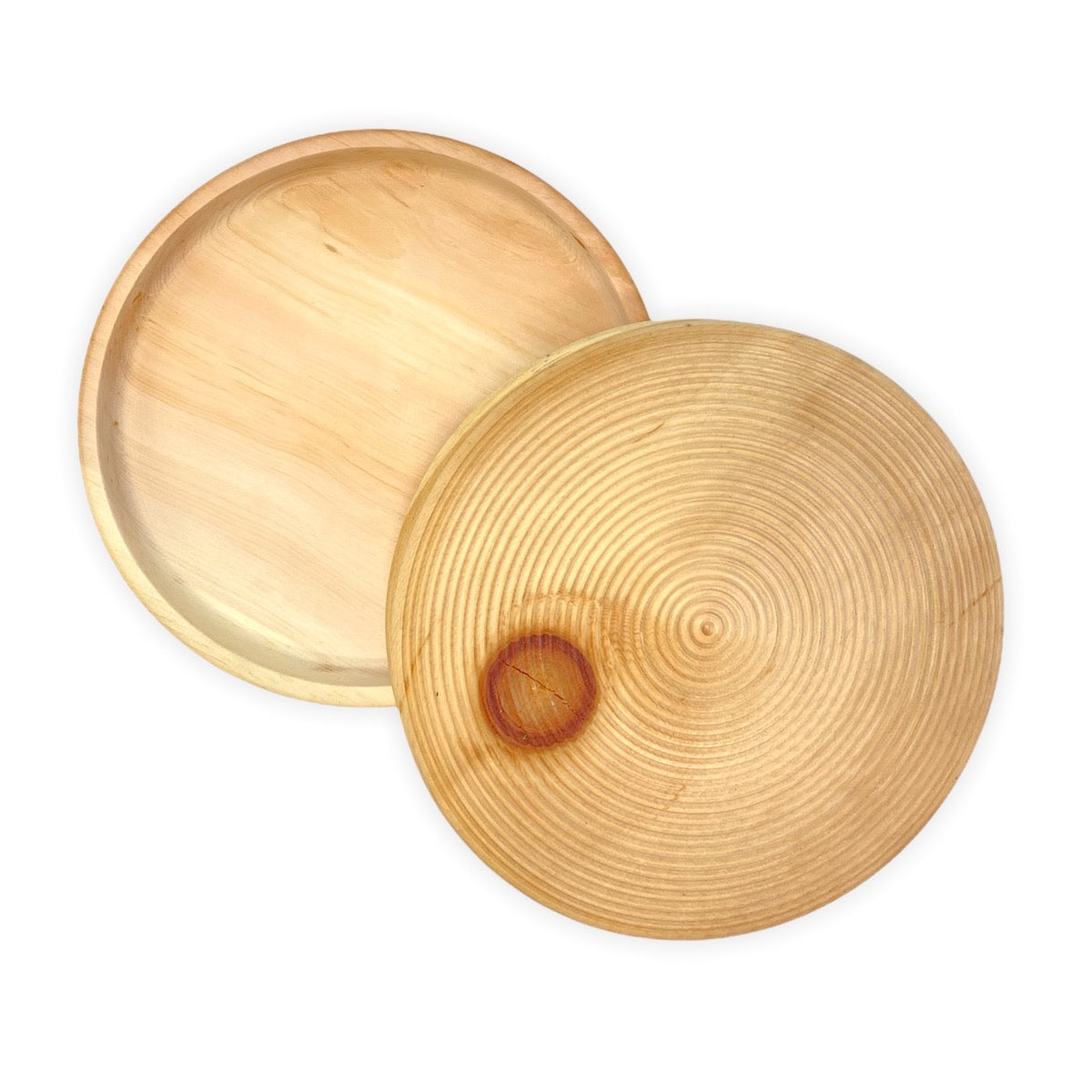 OTHMAR PRENNER Brotdose Arvenholz gedrechselte Handarbeit im Südtirol