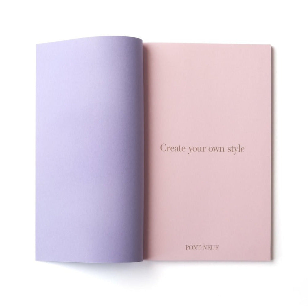 PONT-NEUF SUGAR CUBE NOTEBOOK Lilac Made in Japan Geschenk Gift Design