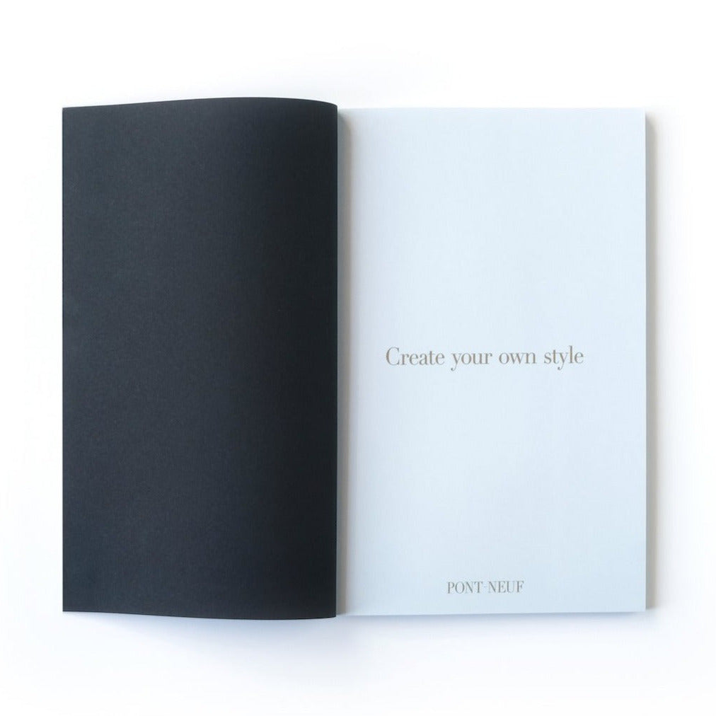 PONT-NEUF SUGAR CUBE NOTEBOOK, Onyx Made in Japan Geschenk Gift Design