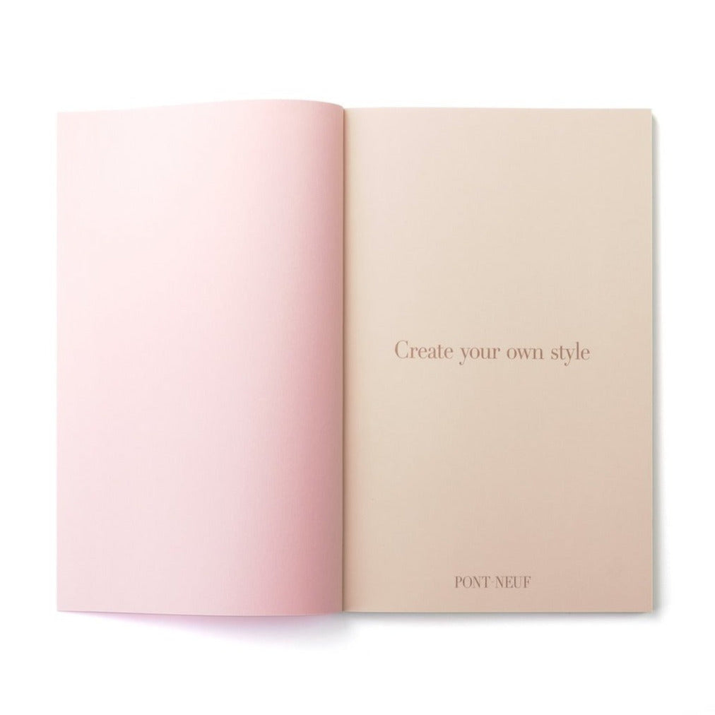 PONT-NEUF SUGAR CUBE NOTEBOOK Rose Made in Japan Geschenk Gift Design