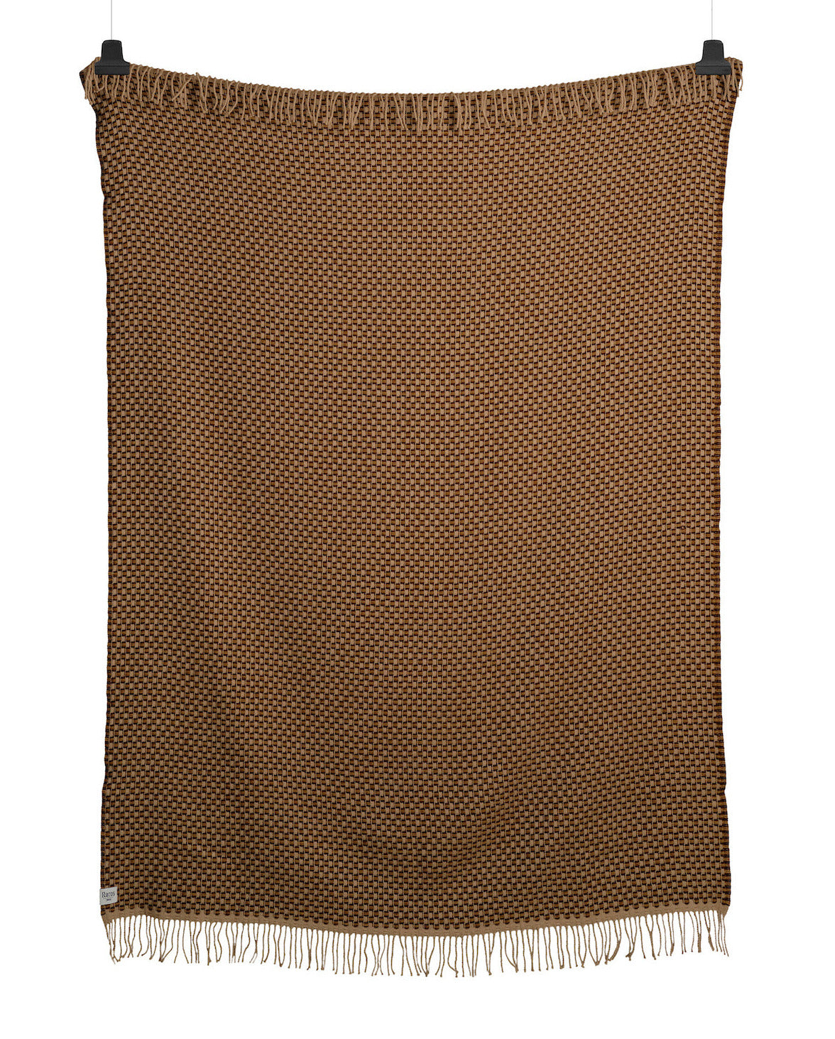 RØROS TWEED - Lammwolldecke Kastanienbraun Isak | Made in Norwegen