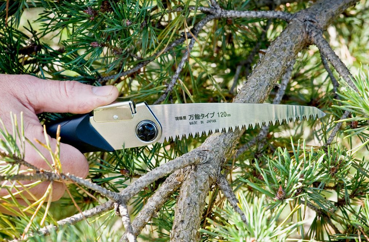 Kompakte Klapp-Taschensäge 120 mm | Perfekt für Outdoor, Garten & Camping