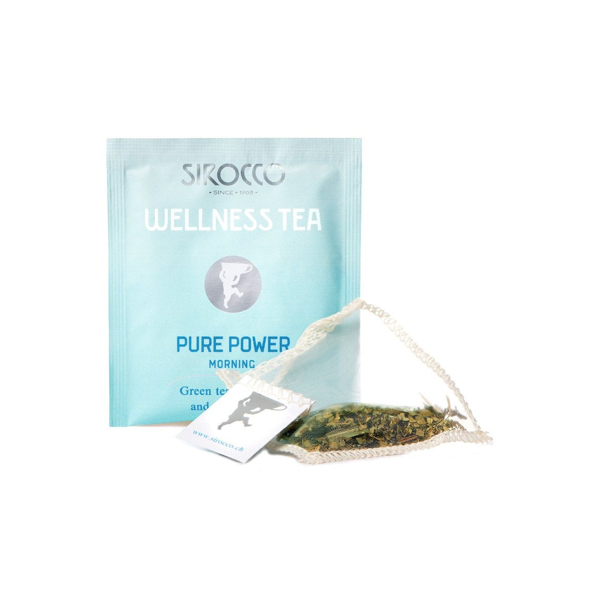 Sirocco DETOX PURE POWER 100% organic handcrafted luxury wellness tea
