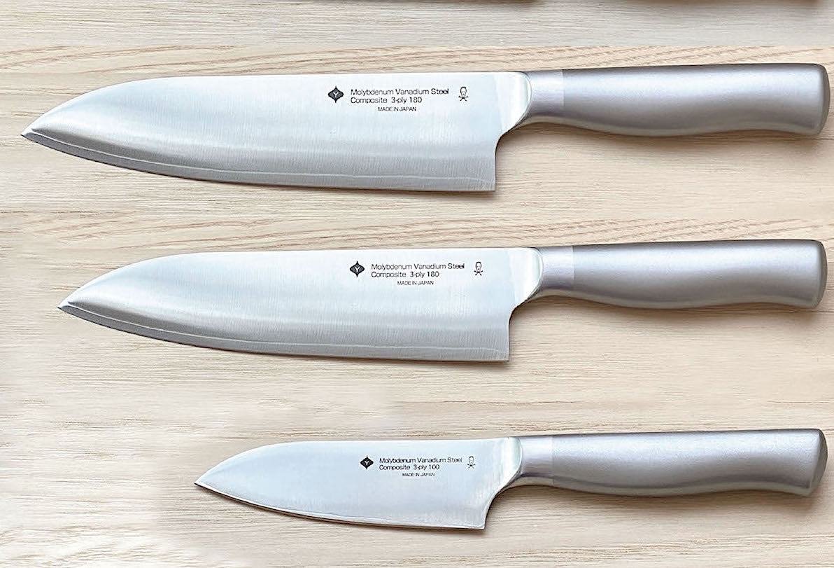 SORI YANAGI Küchenmesser aus Molybdenum Vanadium Stahl Made in Japan