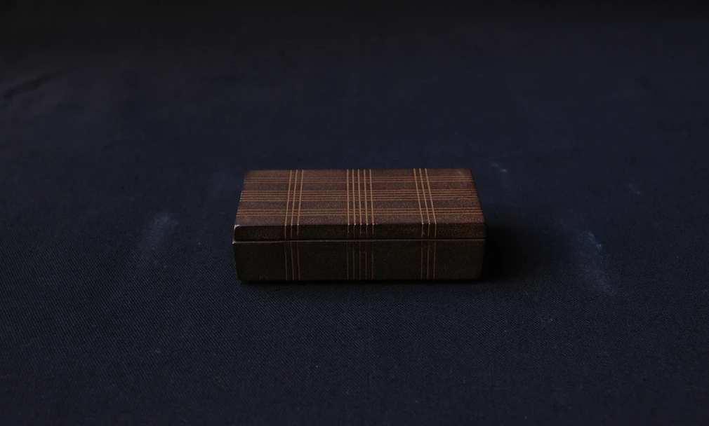 SUZUKI MORIHISA STUDIO kleine Eisenbox aus massivem Gusseisen Japan