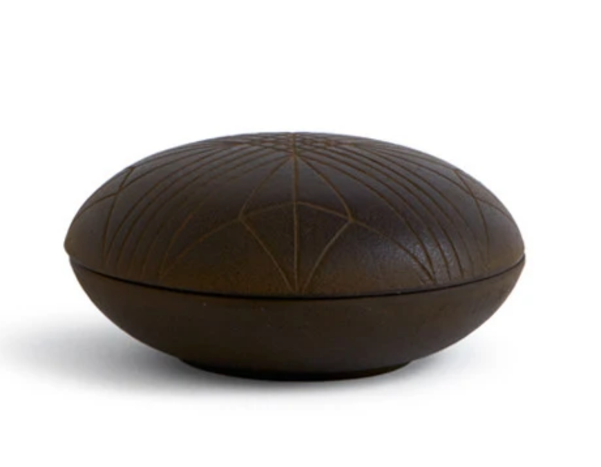 SUZUKI MORIHISA STUDIO Eisendose aus massivem Gusseisen aus Japan