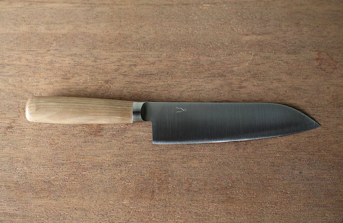 TADAFUSA - Japanisches Allzweck Küchenmesser Hocho Kobo Santoku 170 mm | Handmade in Japan