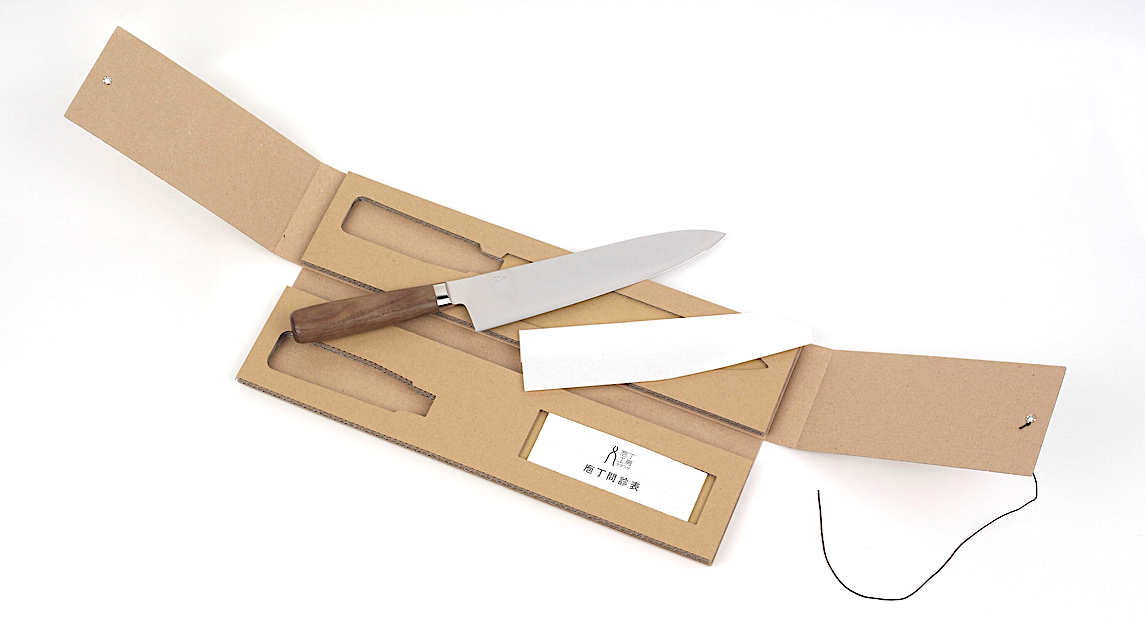 TADAFUSA - Japanisches Allzweck Küchenmesser Hocho Kobo Santoku 170 mm | Handmade in Japan