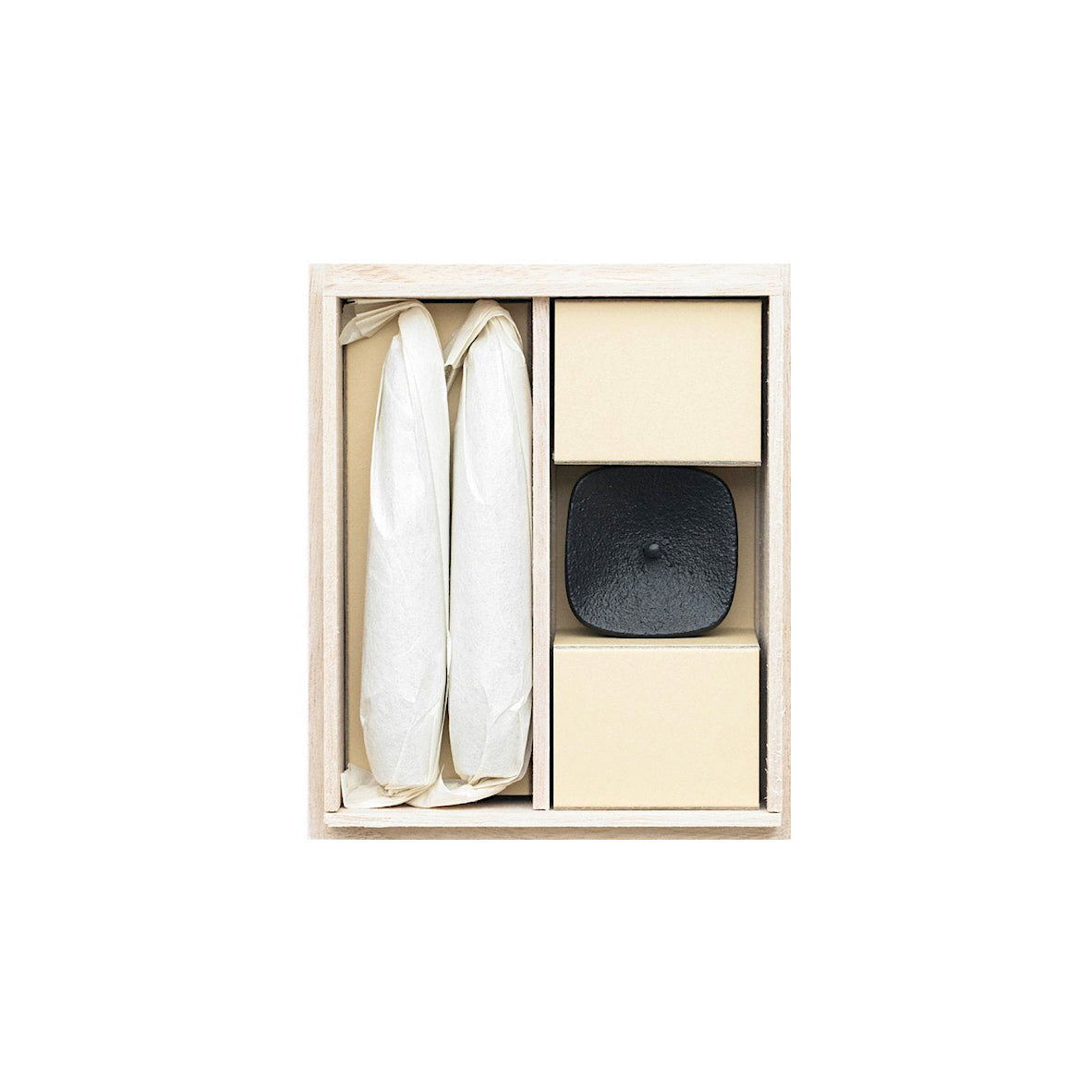 TAKAZAWA CANDLE - Japanische Sumachwachs-Kerze | Tohaku M | 2er Set