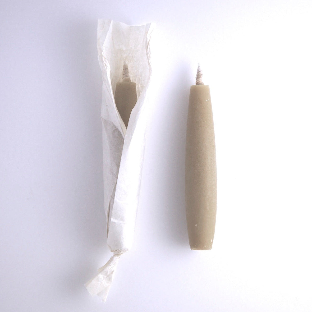 TAKAZAWA CANDLE - Japanische Sumachwachs-Kerze | Tohaku M | 2er Set