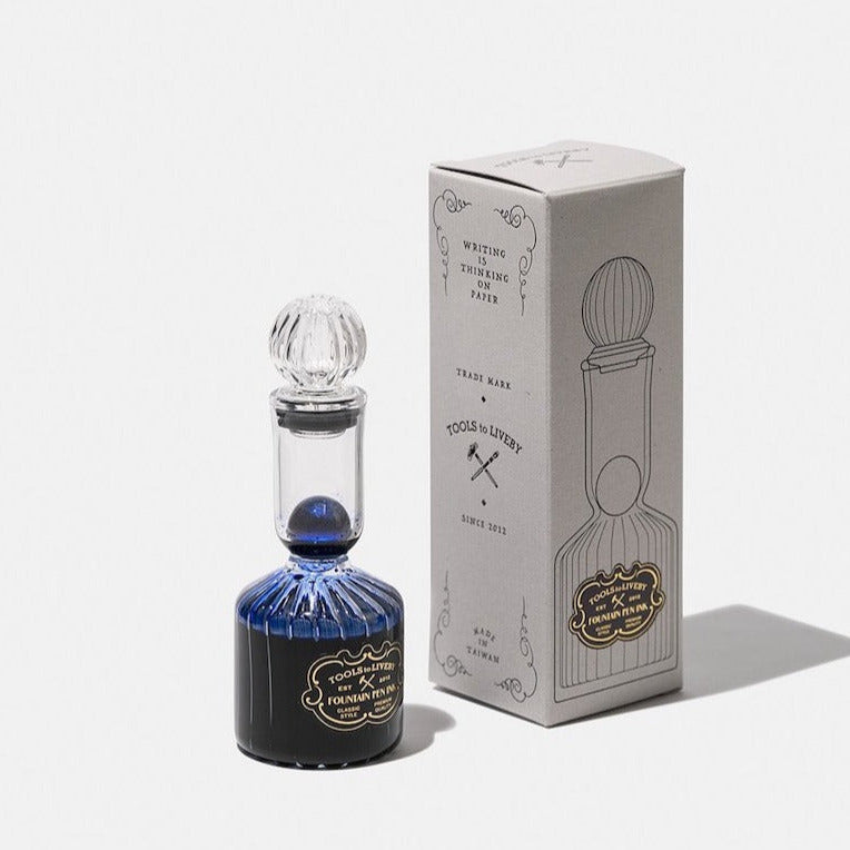 TOOLS TO LIVEBY, Fountain pen ink in glass flacon, Meisterstück