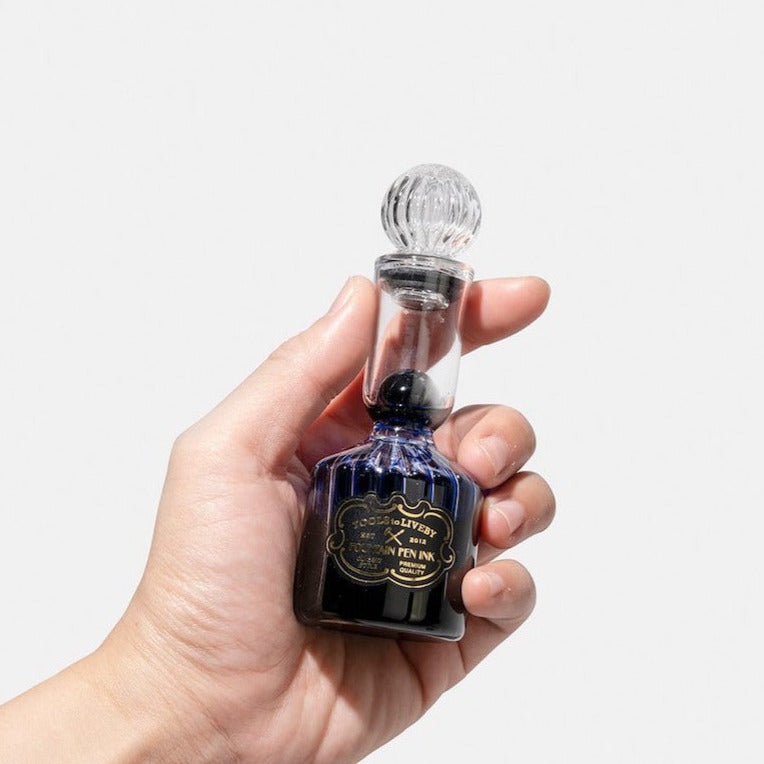 TOOLS TO LIVEBY, Fountain pen ink in glass flacon, Meisterstück