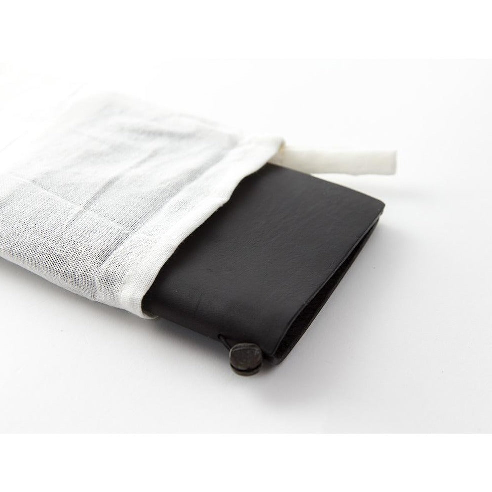 TRAVELER'S NOTEBOOK, passport black Notizbuch Nachhaltig Fair Handmade