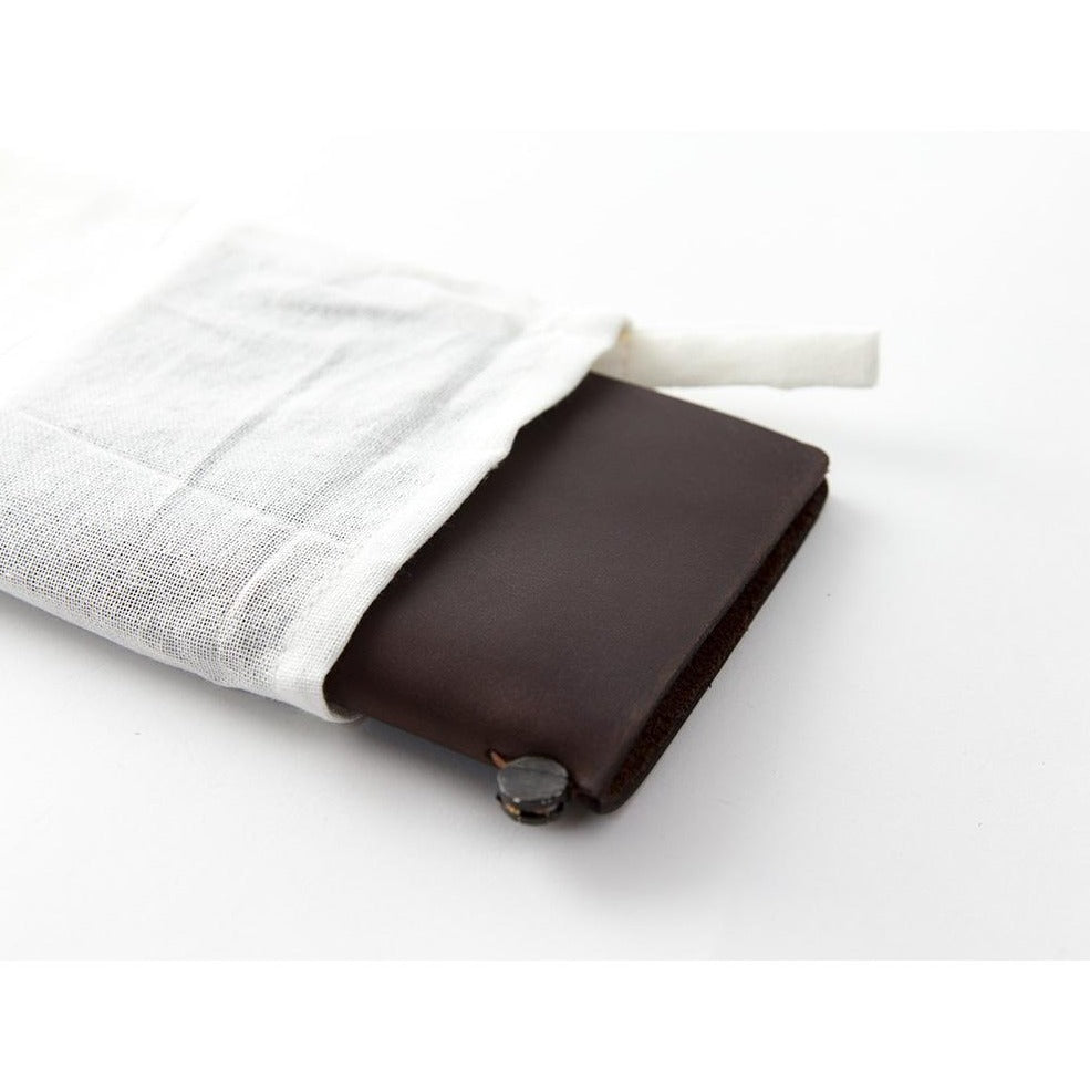 Traveler's Company Notebook Passport Size Braun