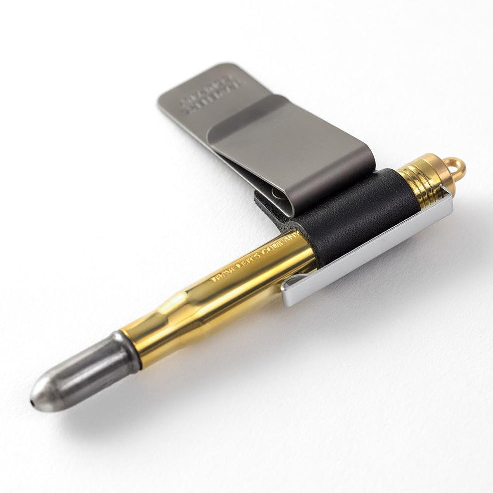 TRAVELER'S COMPANY PEN HOLDER No016 black gift idea Bookmark, Geschenk