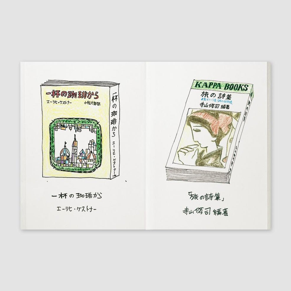 TRAVELER'S COMPANY, SKETCH NOTEBOOK No008, Passport size, Geschenkidee