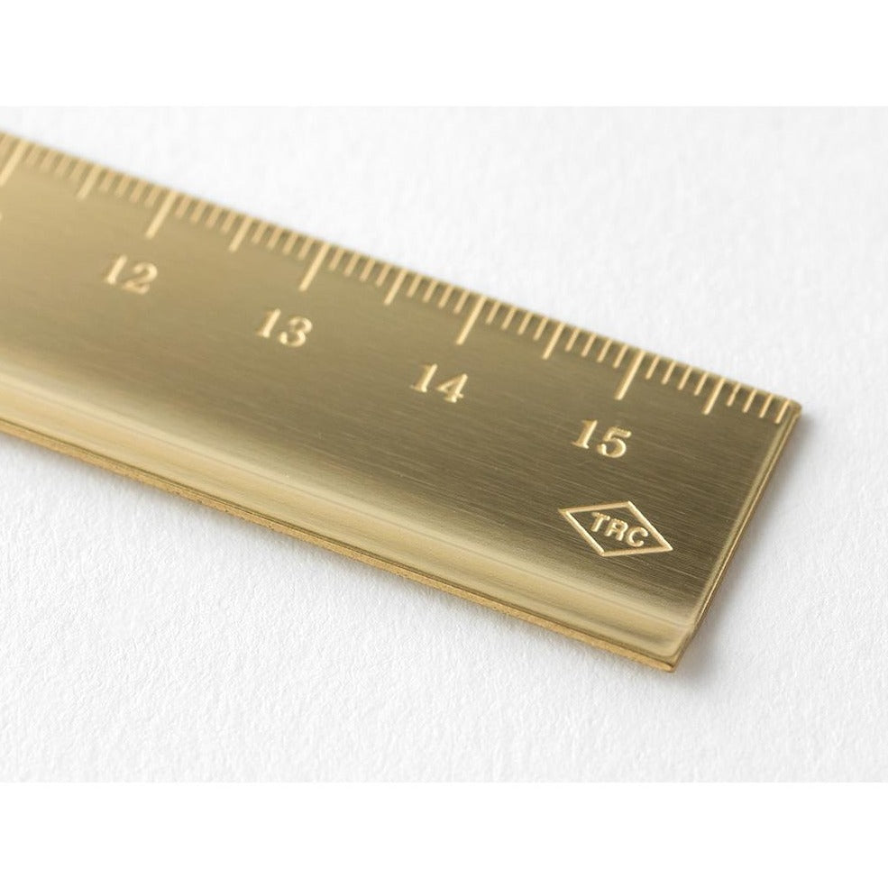 TRAVELER'S COMPANY, BRASS RULER, made in Japan, Geschenk, handmade