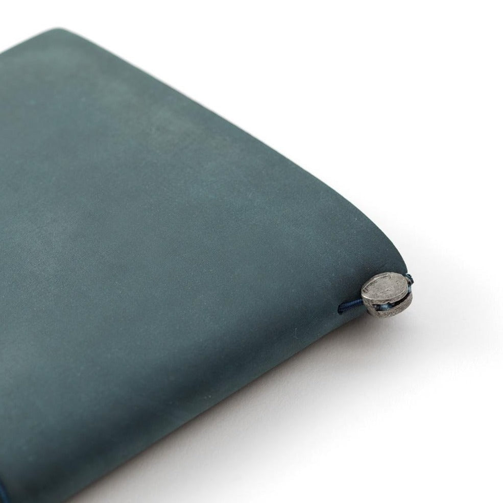 TRAVELER'S NOTEBOOK, blue, Notizbuch, Nachhaltig, Fair Handmade retro
