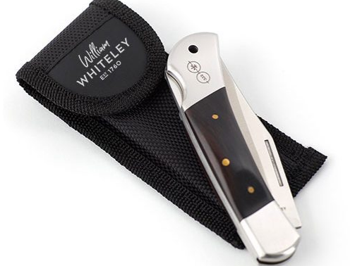 Klappmesser-Taschenmesser | Ebenholzgriff | WHITELEY&SONS | Handmade in England