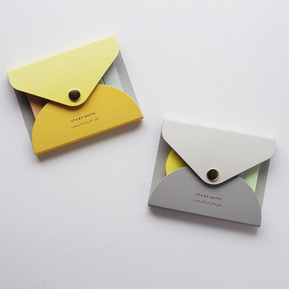 YAMAMA Haftnotizen in 3 Pastellfarben im Kartonetui | 150 Sticky Notes