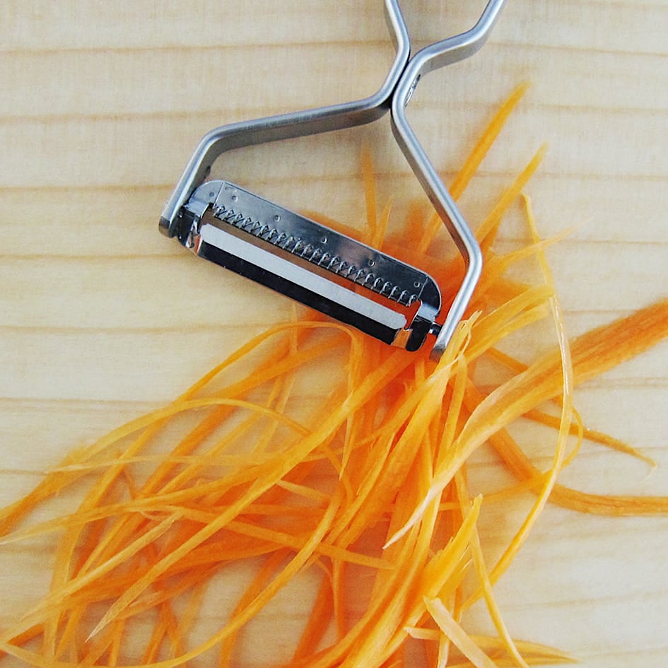 Schäler aus Edelstahl mattiert | Yoshita Design | Handmade in Japan