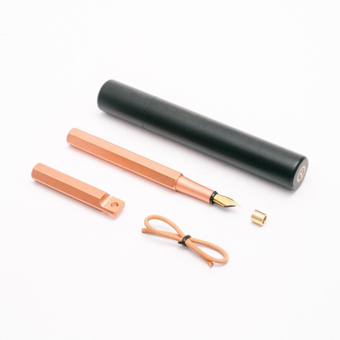 Füllfederhalter aus Messing Kupfer | ystudio | Handmade in Taiwan