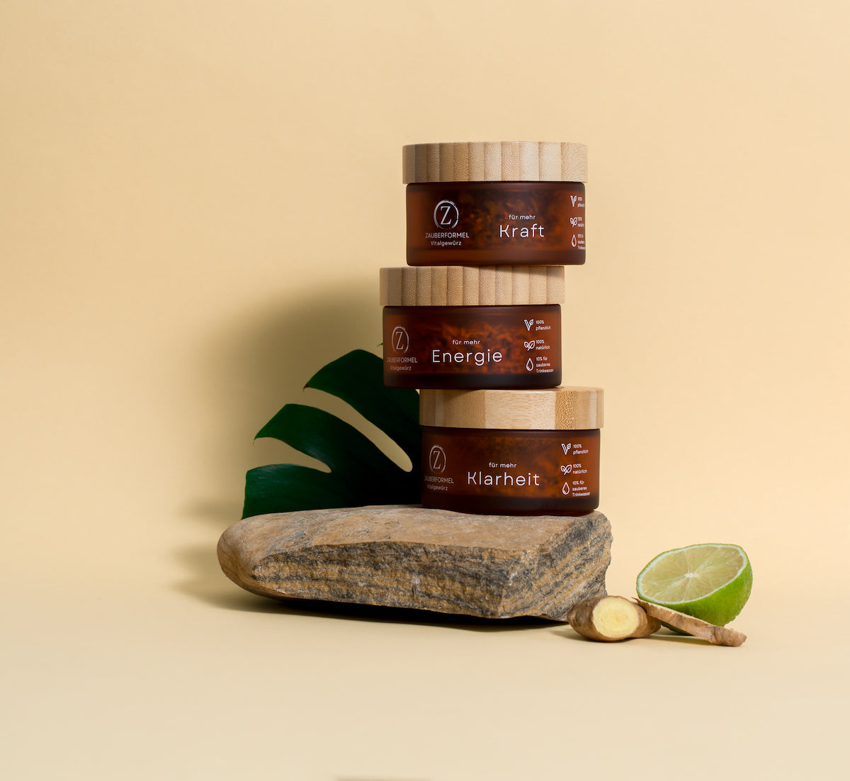 ZAUBERFORMEL - Vitalgewürz Allrounder Klarheit | 100% Organic | 80 g In der Schweiz sozial von Hand produziert