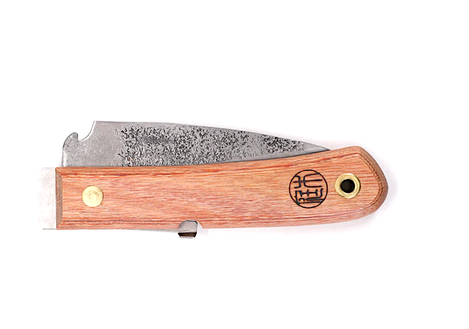 NIWAKI - Japanisches Klappmesser Moku | Aogami Blue Paper Stahl - Made in Sanjo, Japan