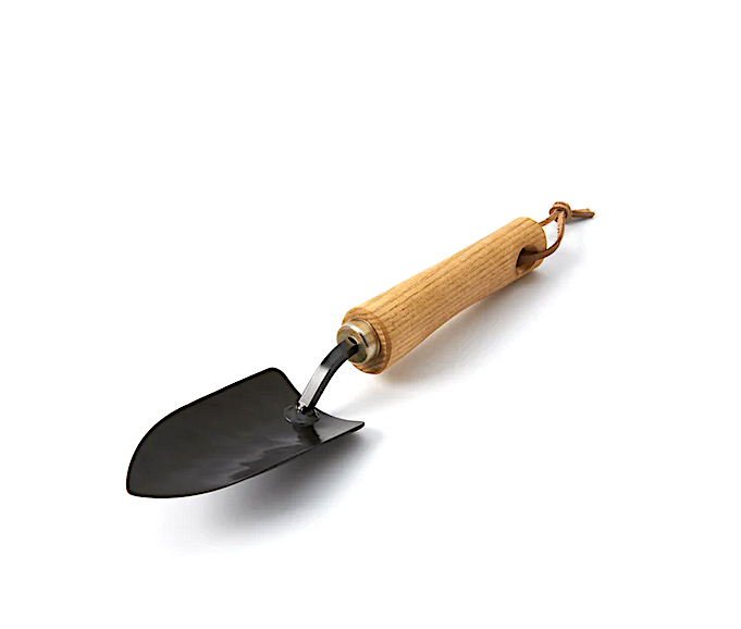 NIWAKI - handgeschmiedete Pflanzkelle Moku mit Holzgriff - Made in Japan