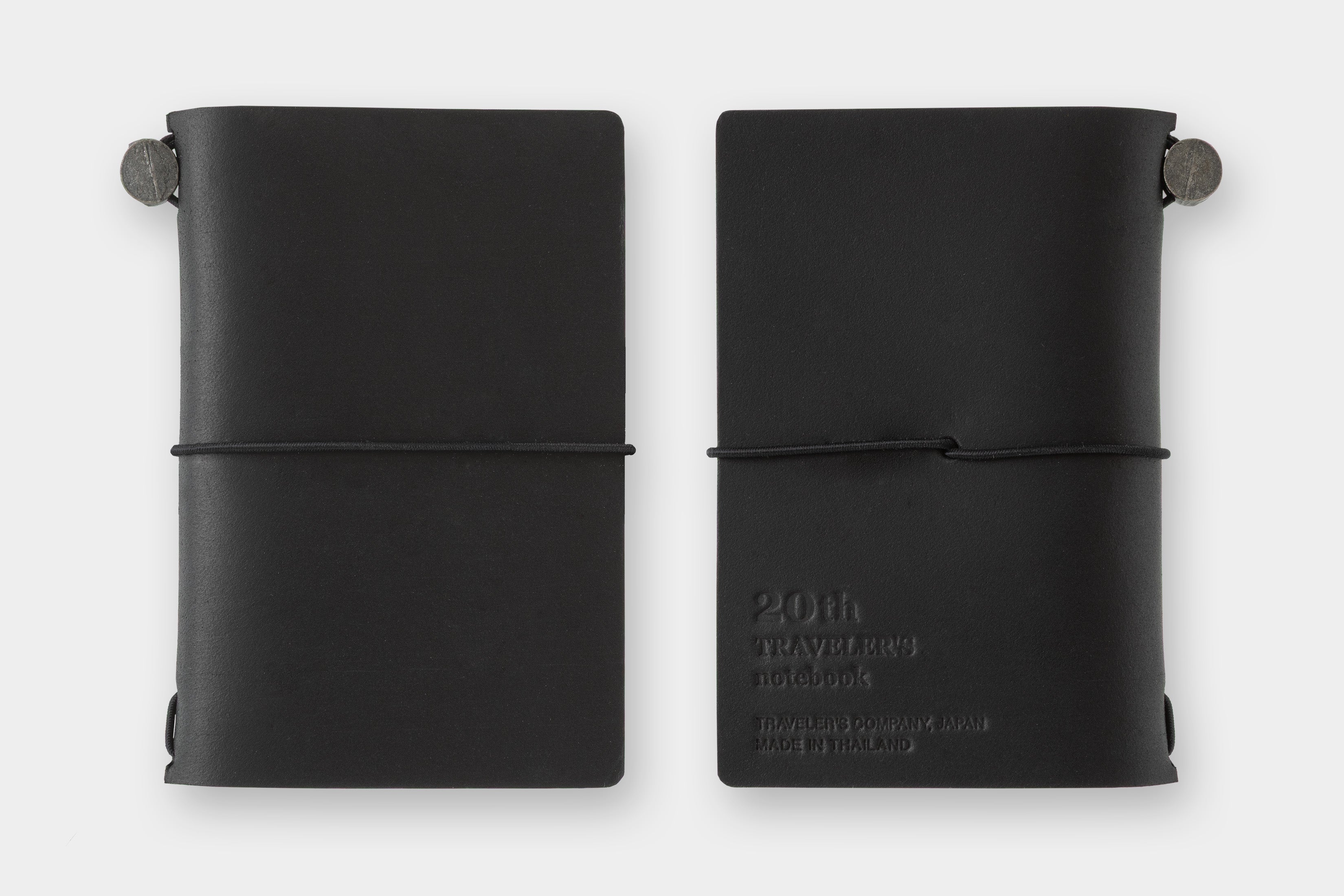 TRAVELER'S Notebook | 20th Anniversary Card Size Set Black