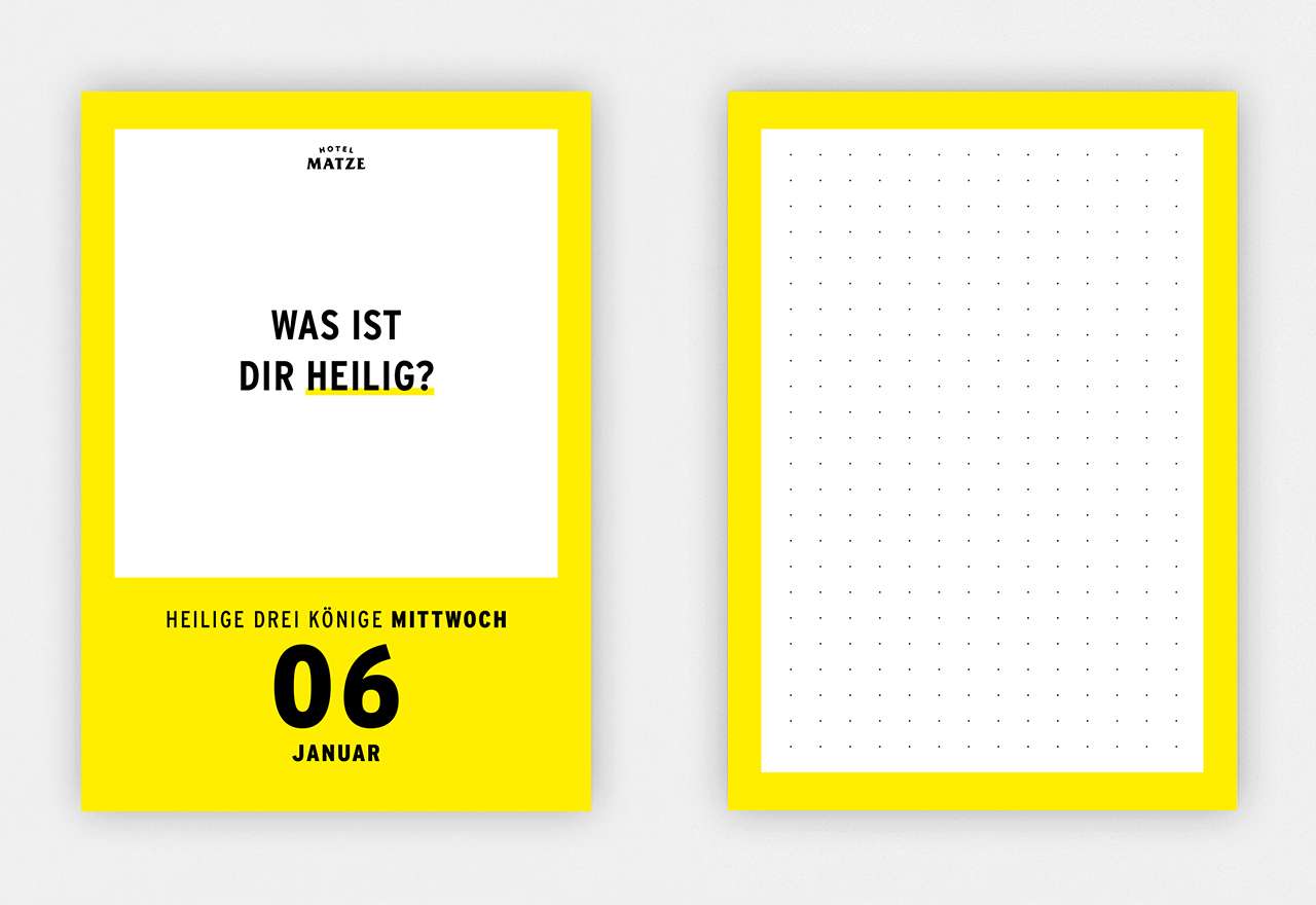 What we love: in 365 days | A note calendar for 2023 with declarations of love for everyday life