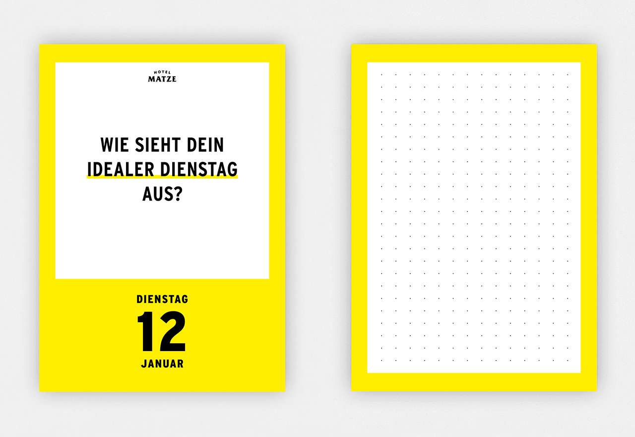 What we love: in 365 days | A note calendar for 2023 with declarations of love for everyday life