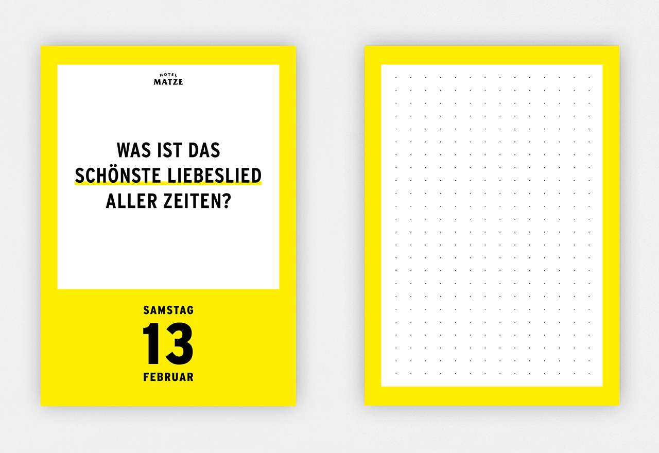 What we love: in 365 days | A note calendar for 2023 with declarations of love for everyday life