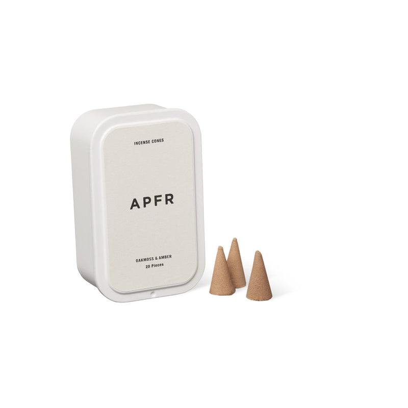 Räucherkonus Oakmoss & Amber 20Stk. | APOTHEKE FRAGRANCE | Made in Japan