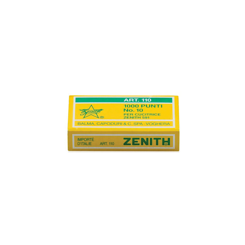 Heftklammern Zenith 110 Nr. 10 | verzinkter Stahldraht | Made in Italy