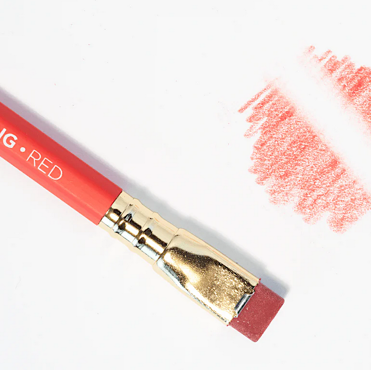 Radiergummi-Ersatz-Set 10Stk. rot | Blackwing | Made in Vietnam