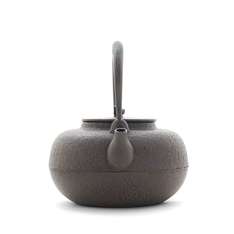 Wasserkessel aus Gusseisen Kodai Hiramaru Tetsubin | Chobundo | Handmade in Japan