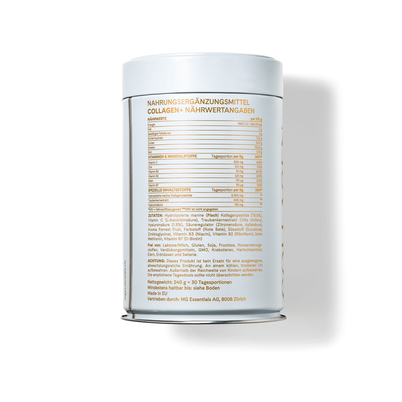 Collagen+ Inhaltsstoffe