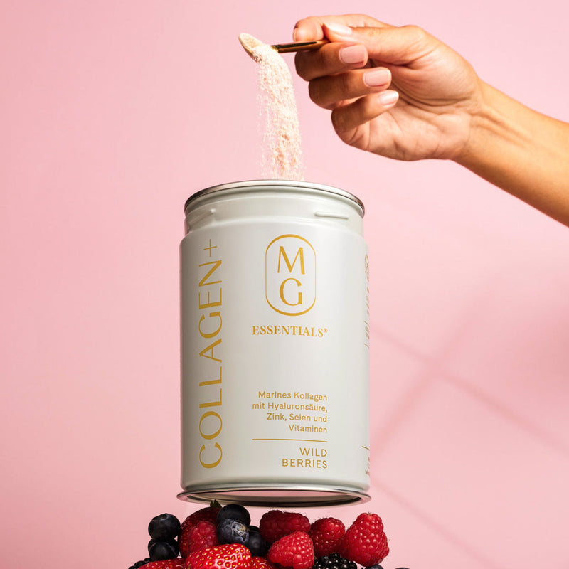 COLLAGEN + | MG Essentials | mit Hyaluronsäure, Vitamin C, Zink, Selen