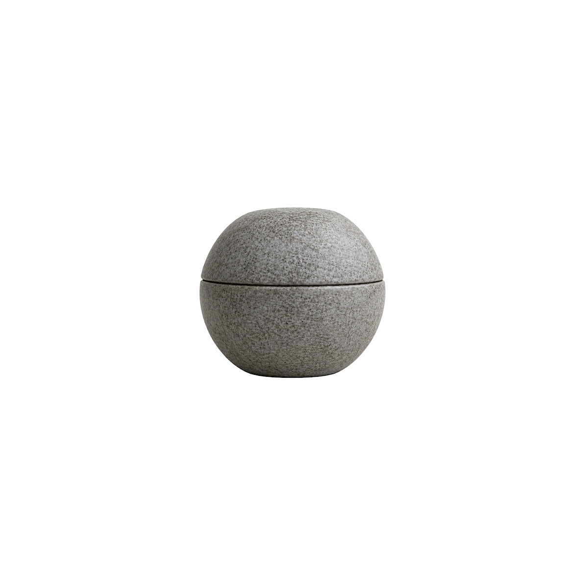 HAZE Kodama Kerzen- und Räucherstäbchenhalter Grey aus Keramik mit japanischer Kerze