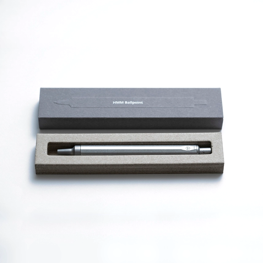 Kugelschreiber aus Aluminium – Leicht, präzise & stilvolles Design | Silber HMM Taiwan