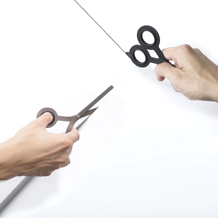 2-in-1 Schere mit Boxcutter-Funktion – Präzision & stilvolles Design | HMM Taiwan